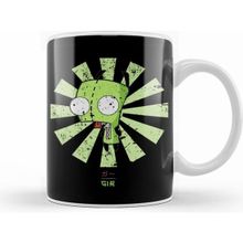 Humuts Gir Retro Japanese Invader Zim Kupa Bardak
