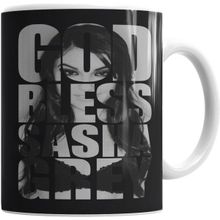 Humuts God Bless Sasha Grey Kupa Bardak