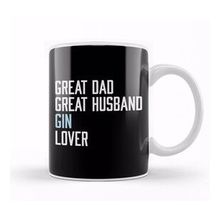 Humuts Great Dad Great Husband Gin Lover Kupa