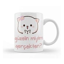 Humuts Güzelin Miyim Gerçekten Kupa Bardak