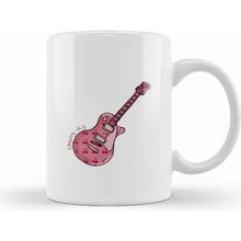 Humuts Harry Styles Guitar 05 Beyaz Porselen Kupa Bardak