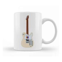 Humuts Harry Styles Guitar 06 Beyaz Porselen Kupa Bardak