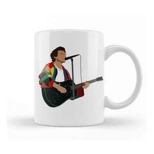 Humuts Harry Styles Guitar 08 Beyaz Porselen Kupa Bardak