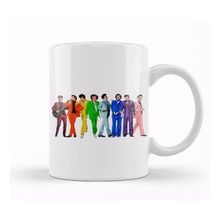 Humuts Harry Styles Rainbow Beyaz Porselen Kupa Bardak