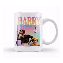 Humuts Harry Styles Retro Tee 01 Beyaz Porselen Kupa Bardak