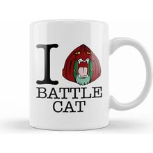 Humuts He Man I Love Battle Cat Masters of Universe Beyaz Kupa