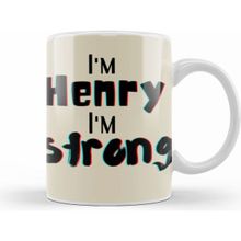 Humuts Henry Name Custom Design Gift Baby Gift For Him Kupa Bardak