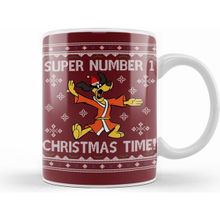 Humuts Hong Kong Phooey Super Number One Christmas Time Kupa Bardak