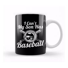 Humuts I Can T My Son Has Baseball For Baseball Parents Kupa Bardak