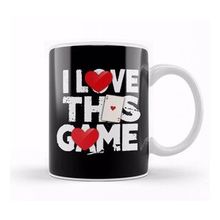 Humuts I Love This Game Poker Hearts Gambling Card Player Kupa Bardak
