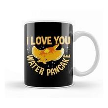 Humuts I Love You Water Pancake Adorable Stingray Pun Kupa Bardak