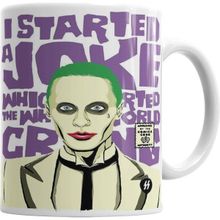 Humuts I Started A Joke Joker Beyaz Kupa