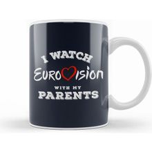 Humuts I Watch Eurovision with My Parents Beyaz Kupa