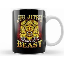 Humuts Jiu Jitsu Train Like A Beast Brazilian Bjj Mma Beyaz Kupa