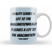 Humuts John Lennon Quote Beyaz Kupa