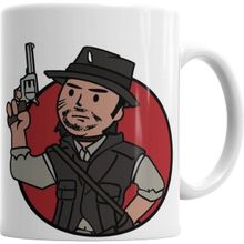 Humuts John Marston Vault Boy Kupa Bardak