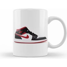 Humuts Jordan 1 Mid Gym Red Black White Kupa