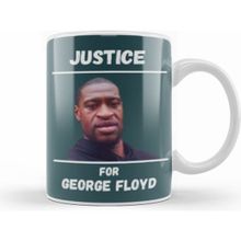 Humuts Justice for George Floyd 4 Black Lives Matter Kupa