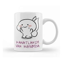 Humuts Kanatlarım Var Ruhumda Komik Kupa