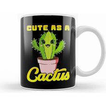Humuts Kawaii Cute as a Cactus Adorable Succulent Cactus Lovers Beyaz Kupa