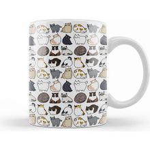 Humuts Kediler Cats Cats Cats Graphic Beyaz Kupa