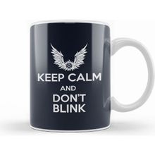 Humuts Keep Calm And Dont Blink Doctor Who Kupa