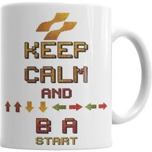 Humuts Keep Calm Konami Beyaz Kupa