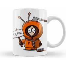 Humuts Kenny I am Fine Beyaz Kupa