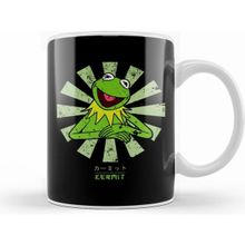 Humuts Kermit The Frog Retro Japanese Kupa