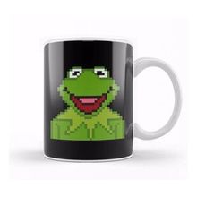 Humuts Kermit The Muppets Pixel Character Kupa