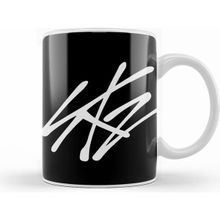 Humuts Kpop Stray Kids Skz Logo 02 Beyaz Kupa