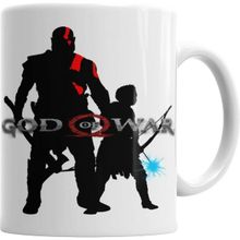 Humuts Kratos E Atreus Beyaz Kupa