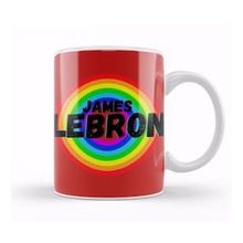 Humuts Lebron James Basketball Gifts Vintage Retro Rainbow For Boys And Dad Kupa Bardak