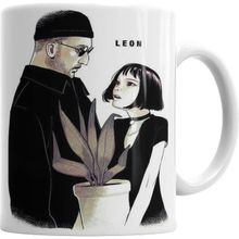 Humuts Leon The Professional 2 Porselen Beyaz Kupa Bardak