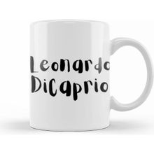 Humuts Leonardo Dicaprio Artwork Beyaz Kupa