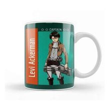 Humuts Levi Ackerman Attack on Titan 01 Beyaz Kupa