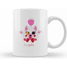 Humuts Lil Mangle Fnaf Video Games Beyaz Kupa