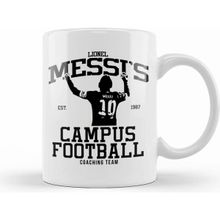 Humuts Lionel Messi Messis Campus Football Coaching Team Beyaz Kupa