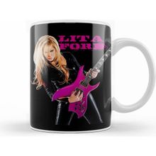 Humuts Lita Ford Beyaz Kupa