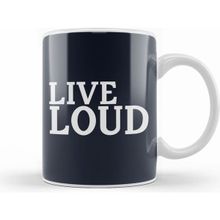 Humuts Live Loud Beyaz Kupa