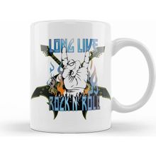 Humuts Long Live Rock N Roll 05 Beyaz Kupa