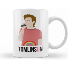 Humuts Louis Tomlinson Beyaz Kupa