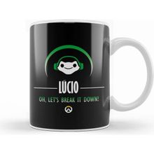 Humuts Lucio Break It Down Overwatch Beyaz Kupa