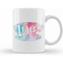 Humuts Luke Danes Gilmore Girls Lukes Beyaz Porselen Kupa Bardak