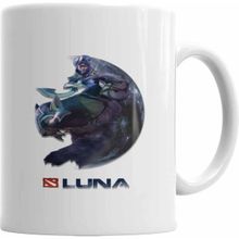 Humuts Luna Dota 2 Beyaz Porselen Kupa Bardak