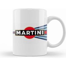 Humuts Martini Racing Curved Stripe Beyaz Kupa