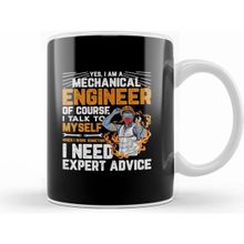 Humuts Mechanical Engineer Beyaz Kupa