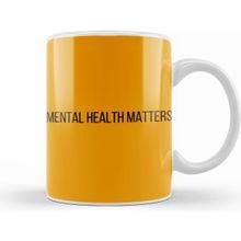Humuts Mental Health Matters Beyaz Porselen Kupa Bardak