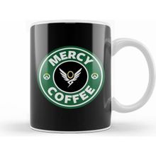 Humuts Mercy Coffee Overwatch Beyaz Porselen Kupa Bardak
