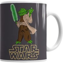 Humuts Mestre Yoda Beyaz Porselen Kupa Bardak